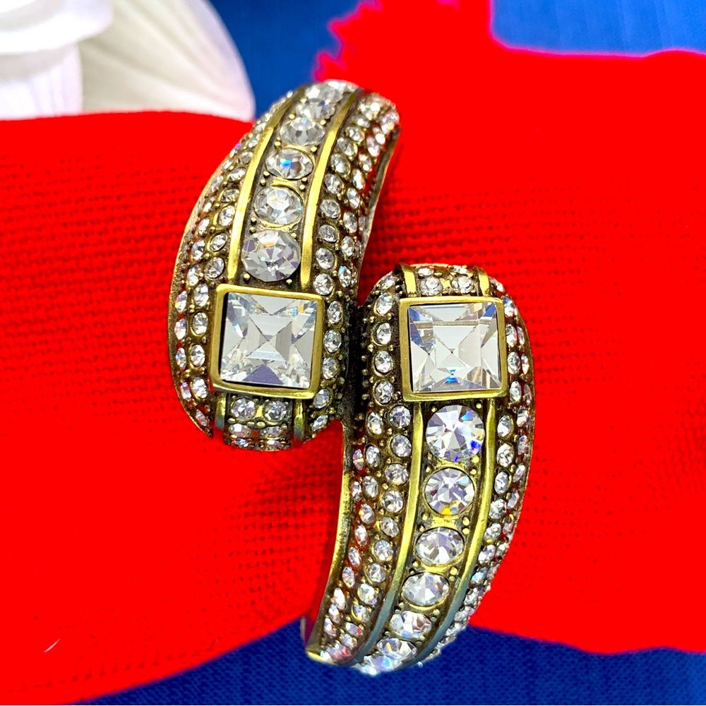 Stunning Heidi Daus Sparkling Rhinestone Bracelet. Great Christmas gift!